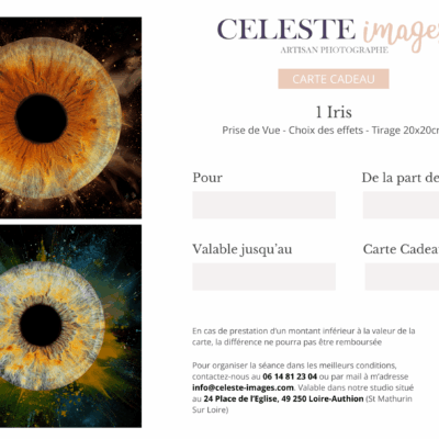 Cartes Cadeaux Celeste Images Carte cadeau - 1 Iris